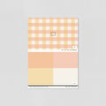 Sample of Simply Gingham Large (Pink & Yellow) Wallpaper