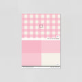 Sample of Simply Gingham Large (Pink) Wallpaper