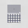 Sample of Simply Gingham Small (Navy) Wallpaper