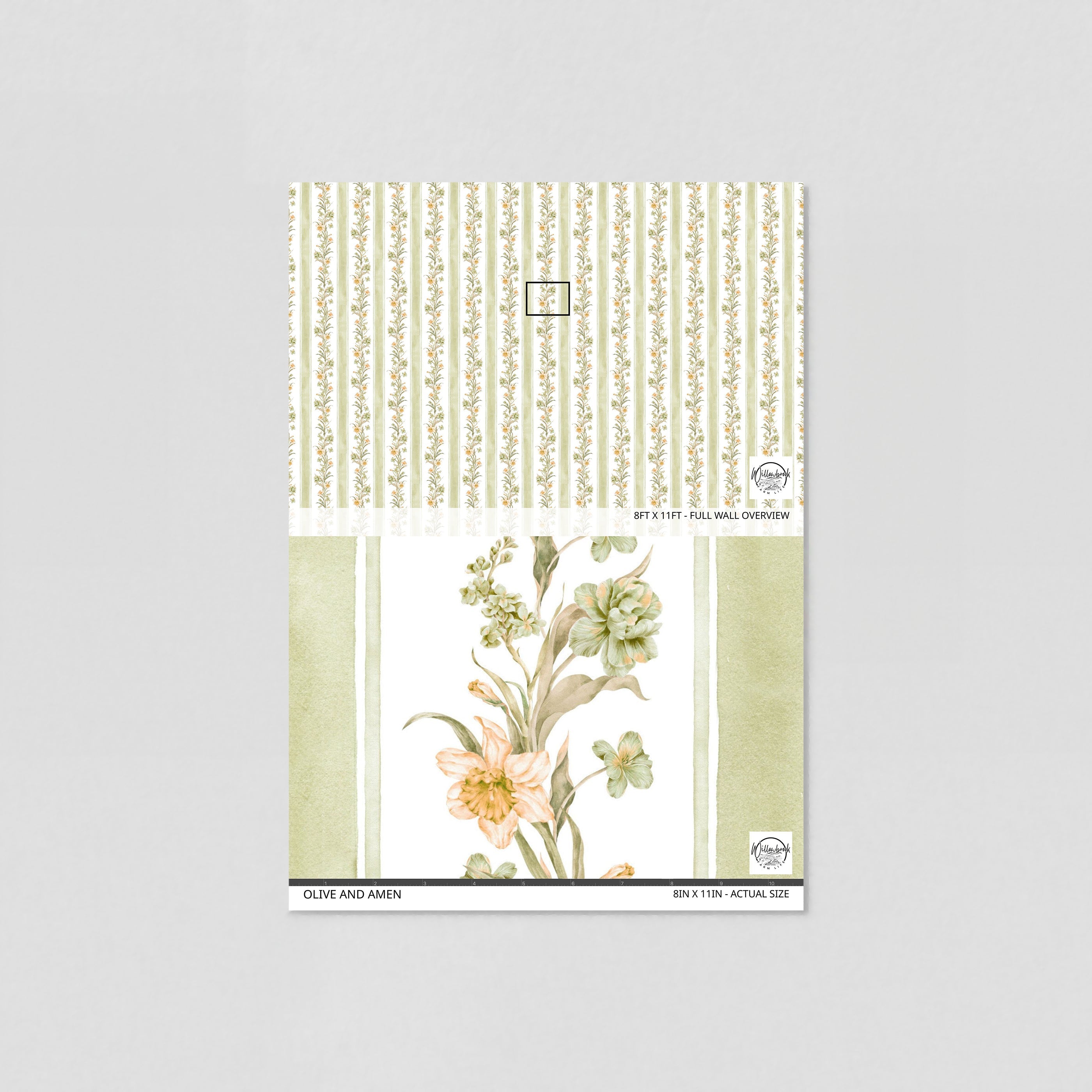 Olive and Amen Wallpaper