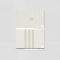Sample of The Andrew (Medium) Beige Wallpaper