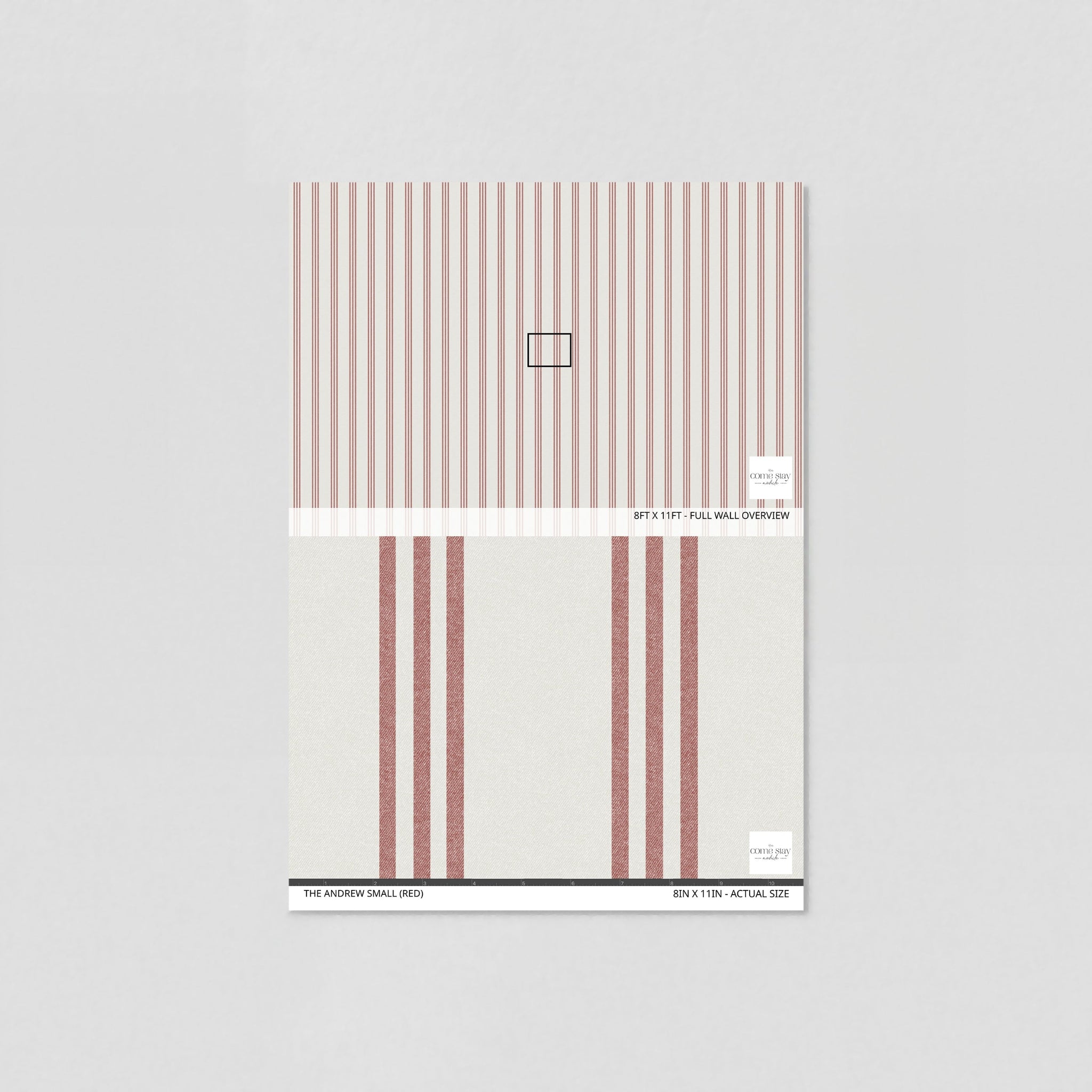 The Andrew Small (Red) Wallpaper