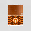 Sample of Marigold Wallpaper