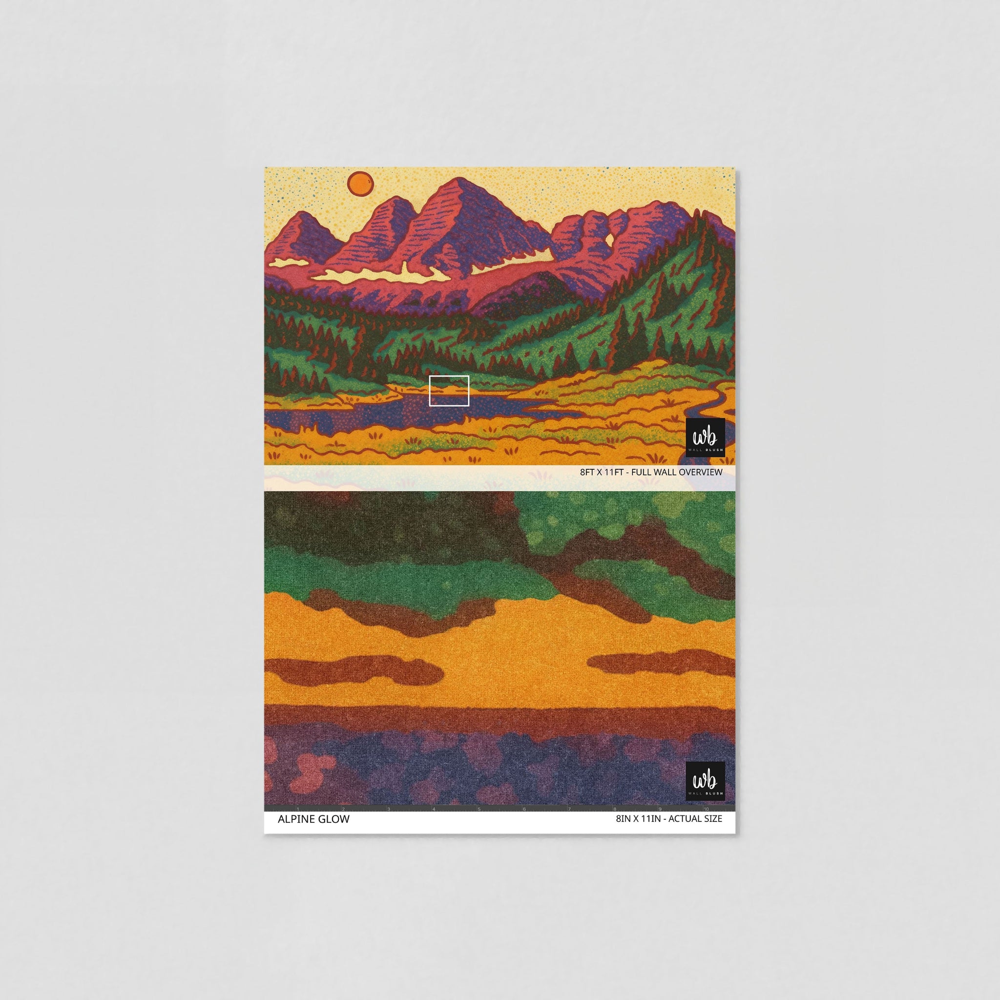 Alpine Glow Wallpaper