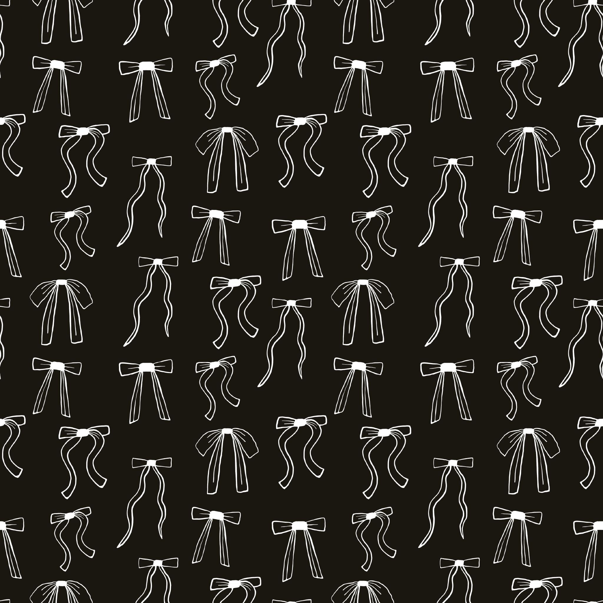 Perfectly Tied (Black) Wallpaper