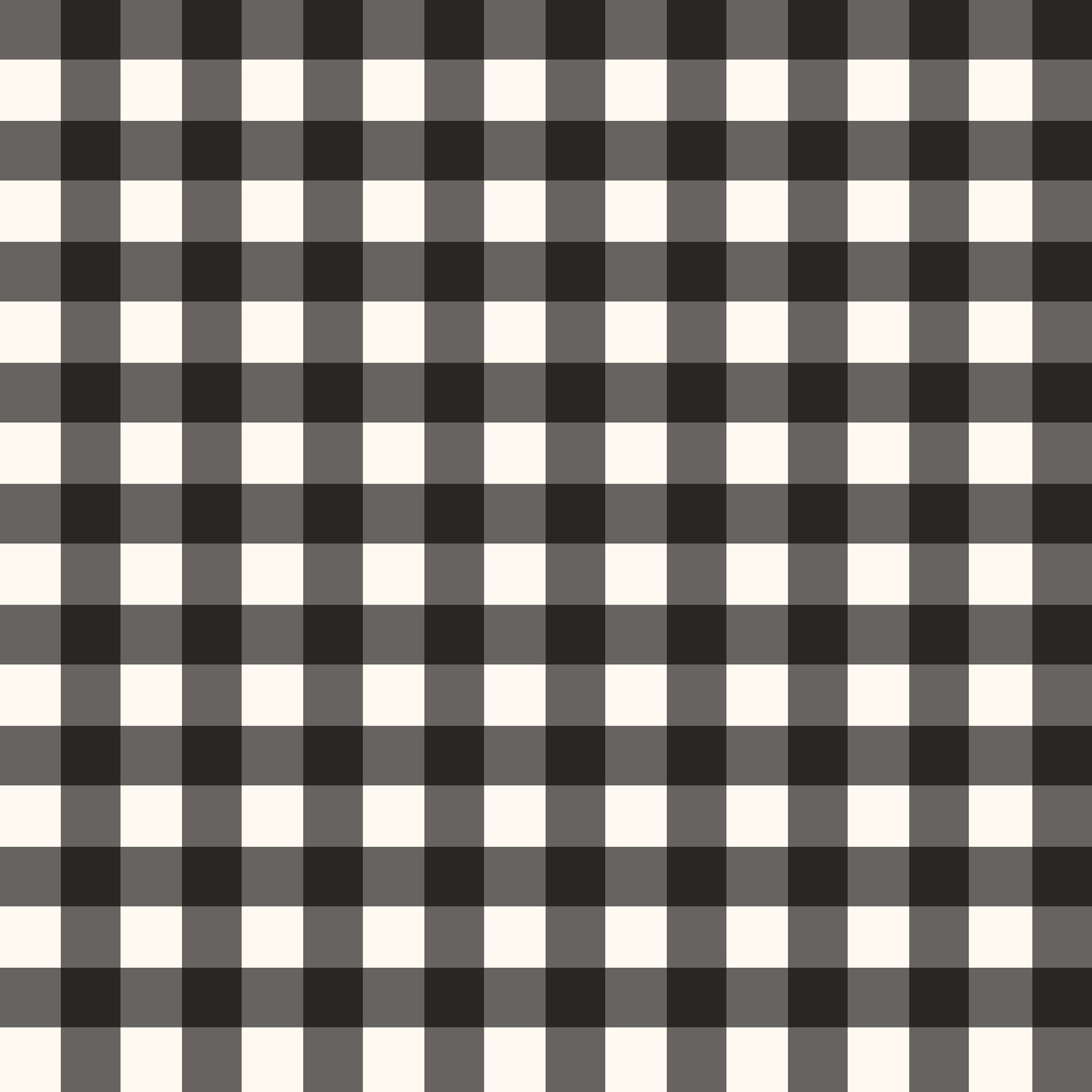 Willowside Gingham (Black) Wallpaper