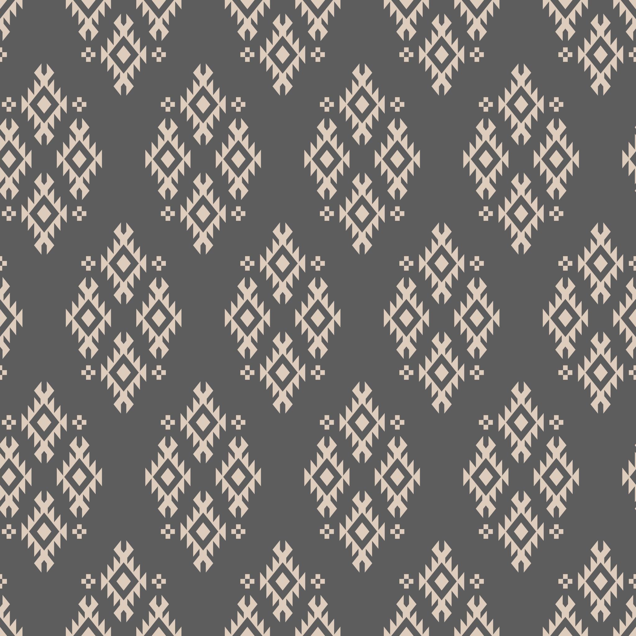 Temple Threads (Gray) Wallpaper