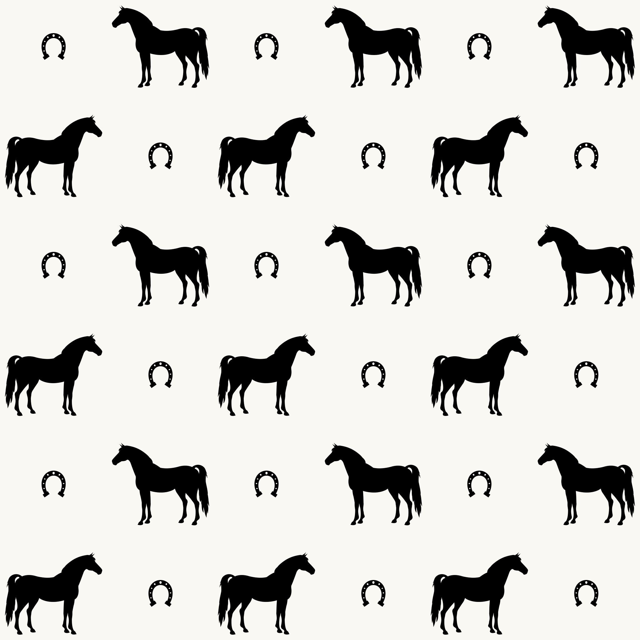 Holy Hooves (White) Wallpaper