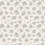 "Little Miss Wallpaper by Wall Blush showcasing floral design in a bedroom interior, highlighting elegant wall decor."