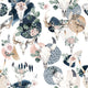 Lawless Rose Wallpaper - 8 FT H X 13 FT W Luxe Peel and Stick sample