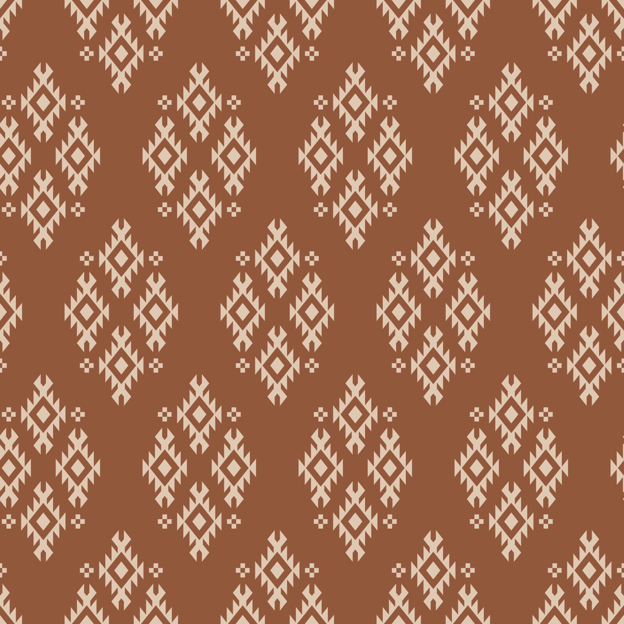 Temple Threads (Red) Wallpaper