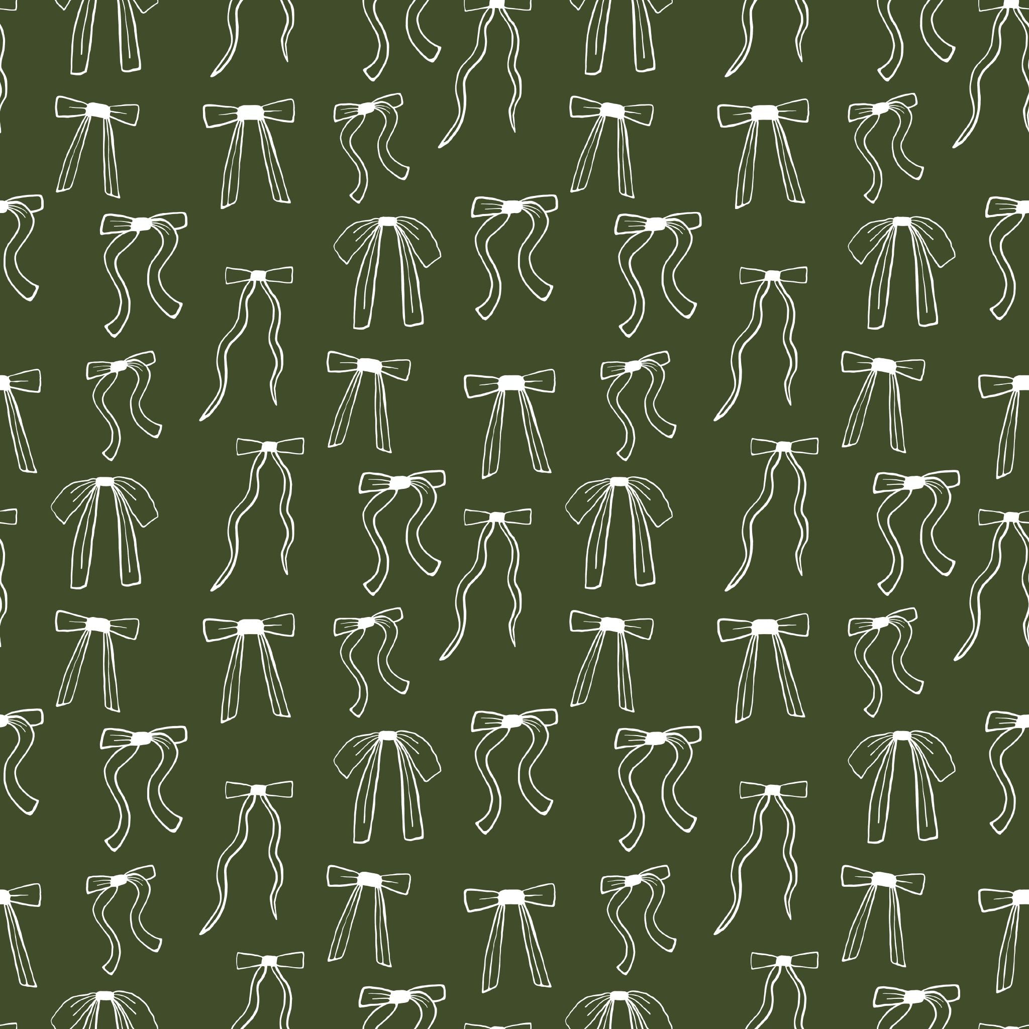 Perfectly Tied (Green) Wallpaper