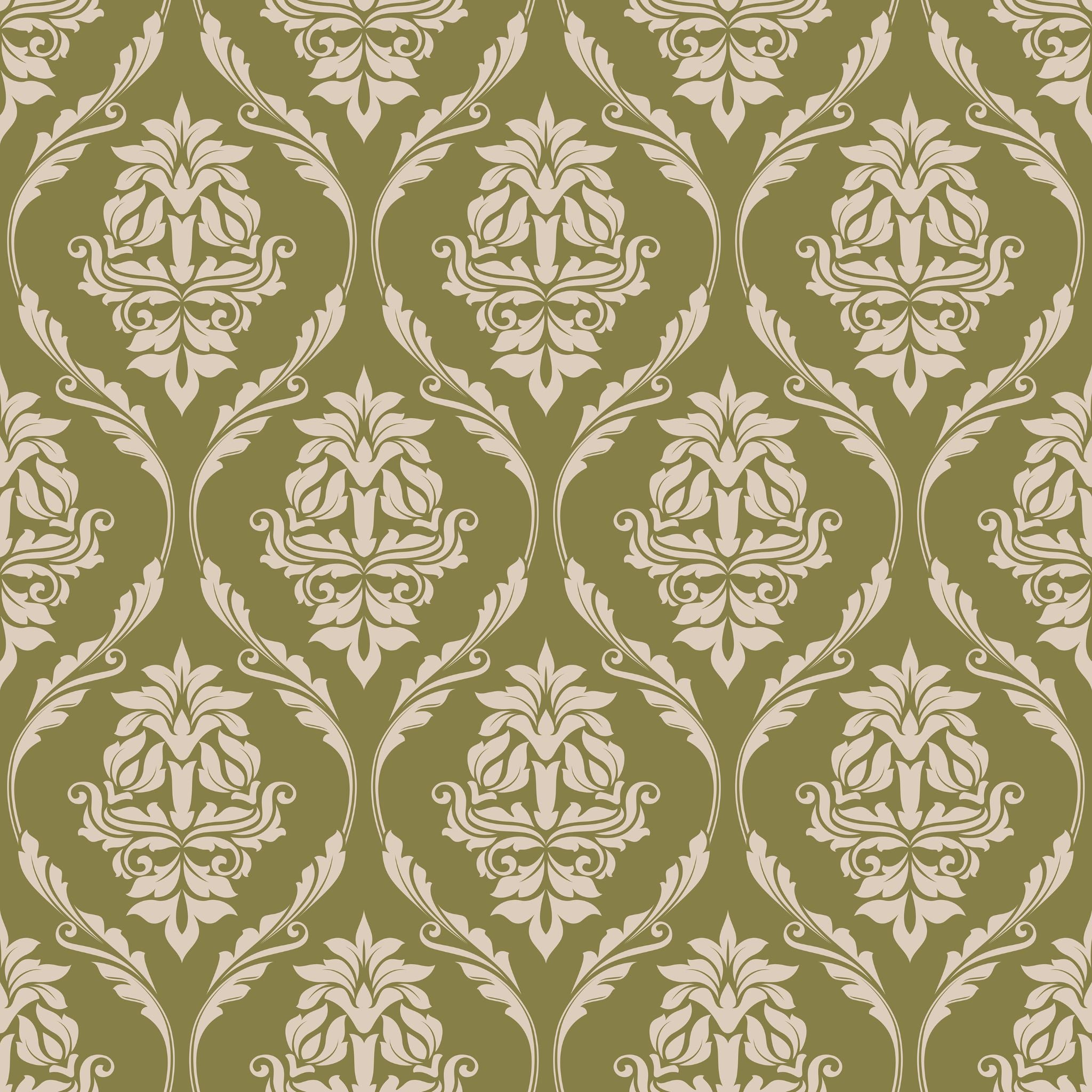 Farmhouse Revival (Olive) Wallpaper