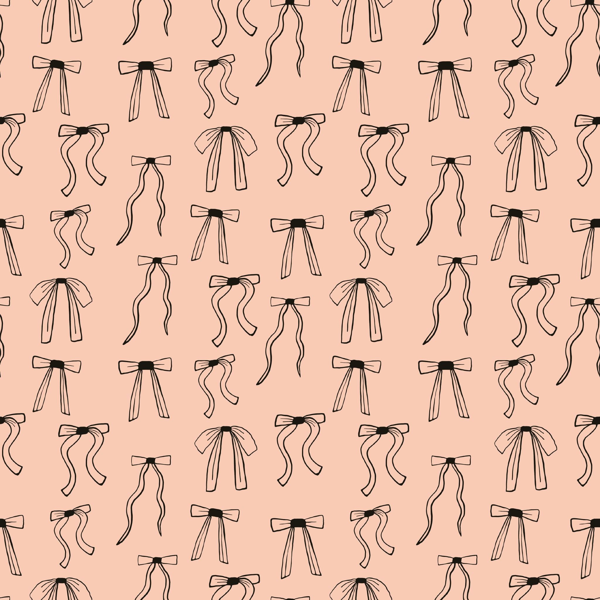 Perfectly Tied (Pink) Wallpaper
