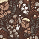 Mushy (Maroon) Wallpaper - 8 FT H X 9 FT W Luxe Peel and Stick sample