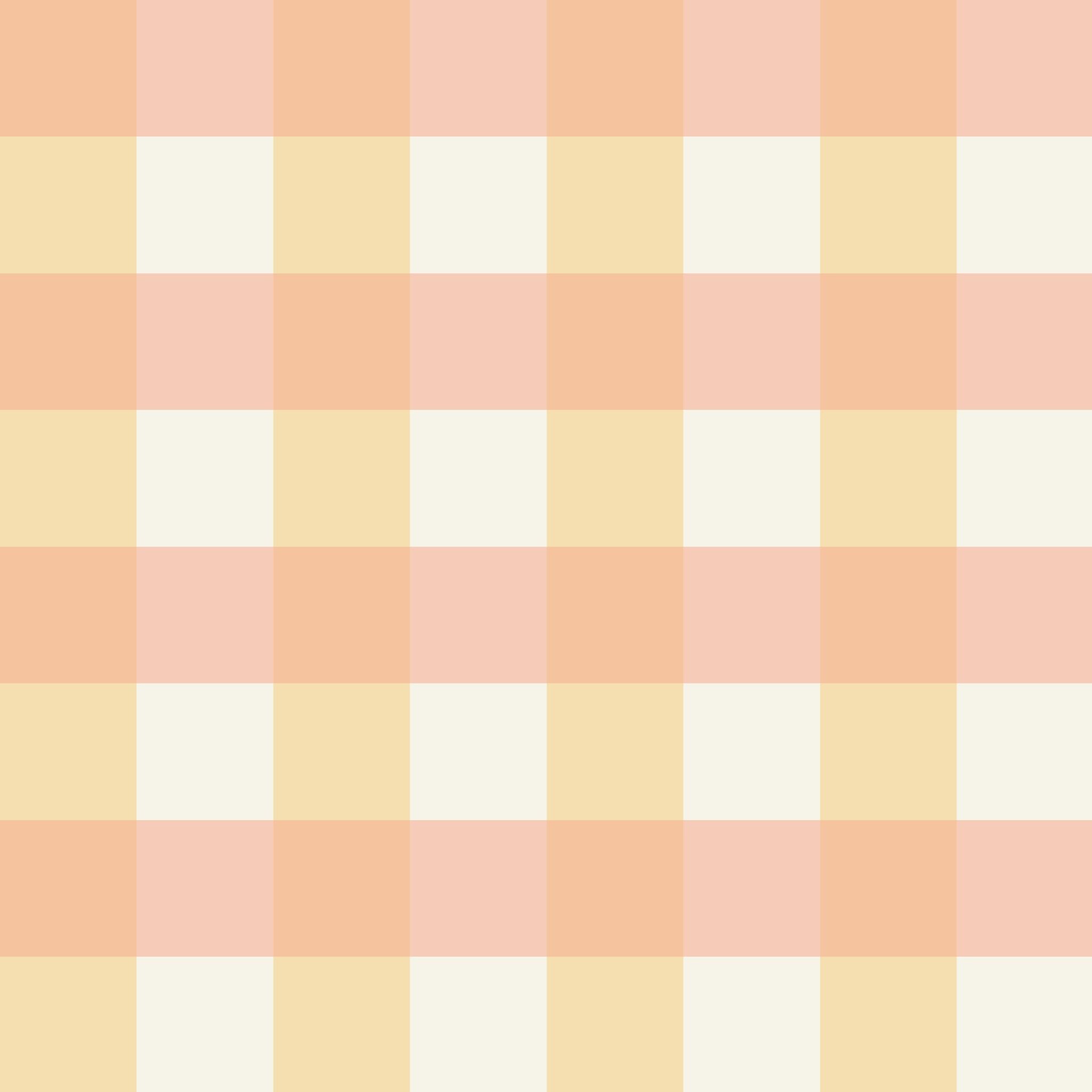 Simply Gingham Large (Pink & Yellow) Wallpaper
