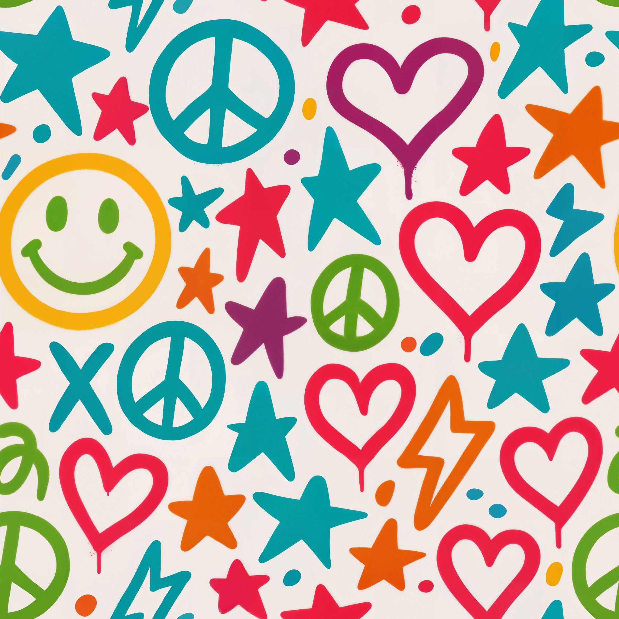 Campbell Graffiti Gal Wallpaper