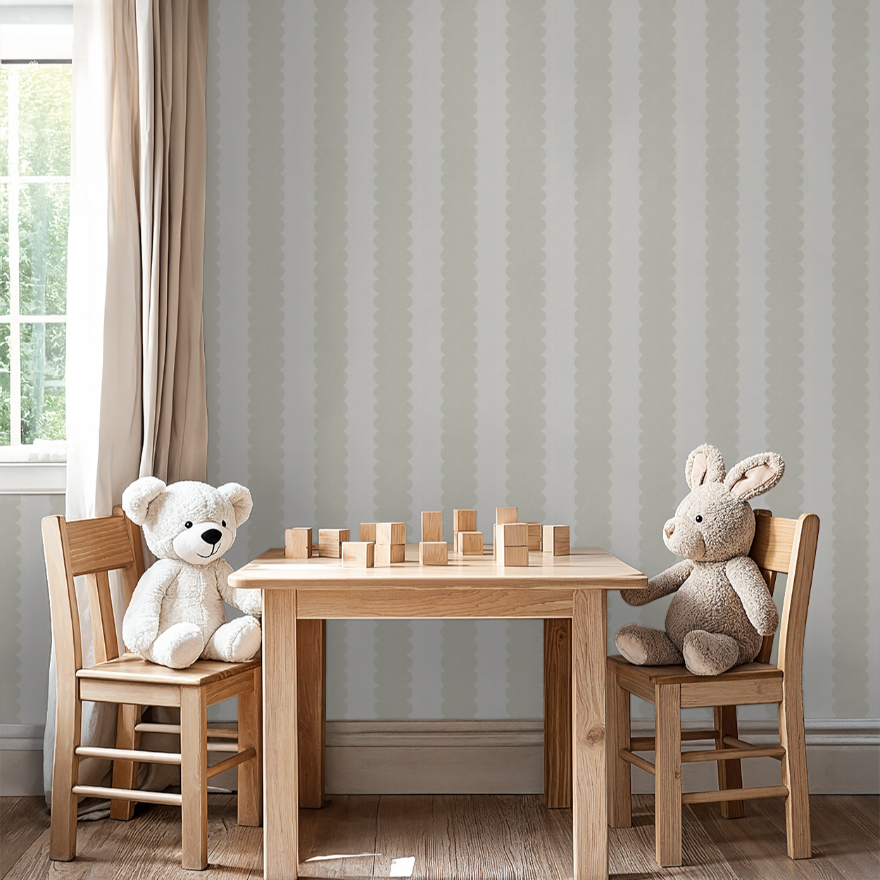 Teddy Scallop (Medium) Wallpaper