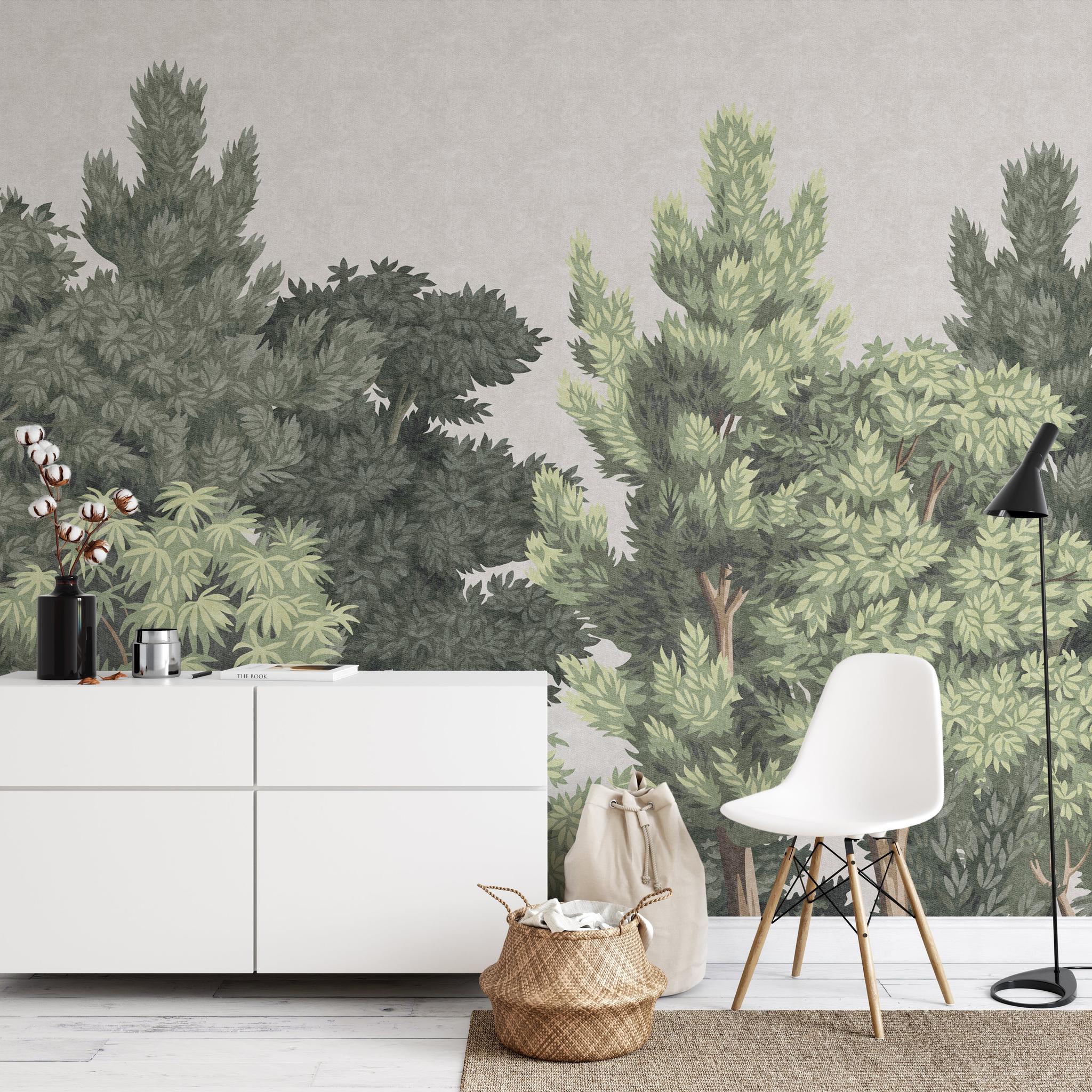 Central Park Wallpaper - 12 FT H X 8 FT W Luxe Peel and Stick