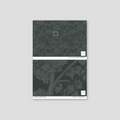 Sample of Twilight Canopy (Teal) Wallpaper