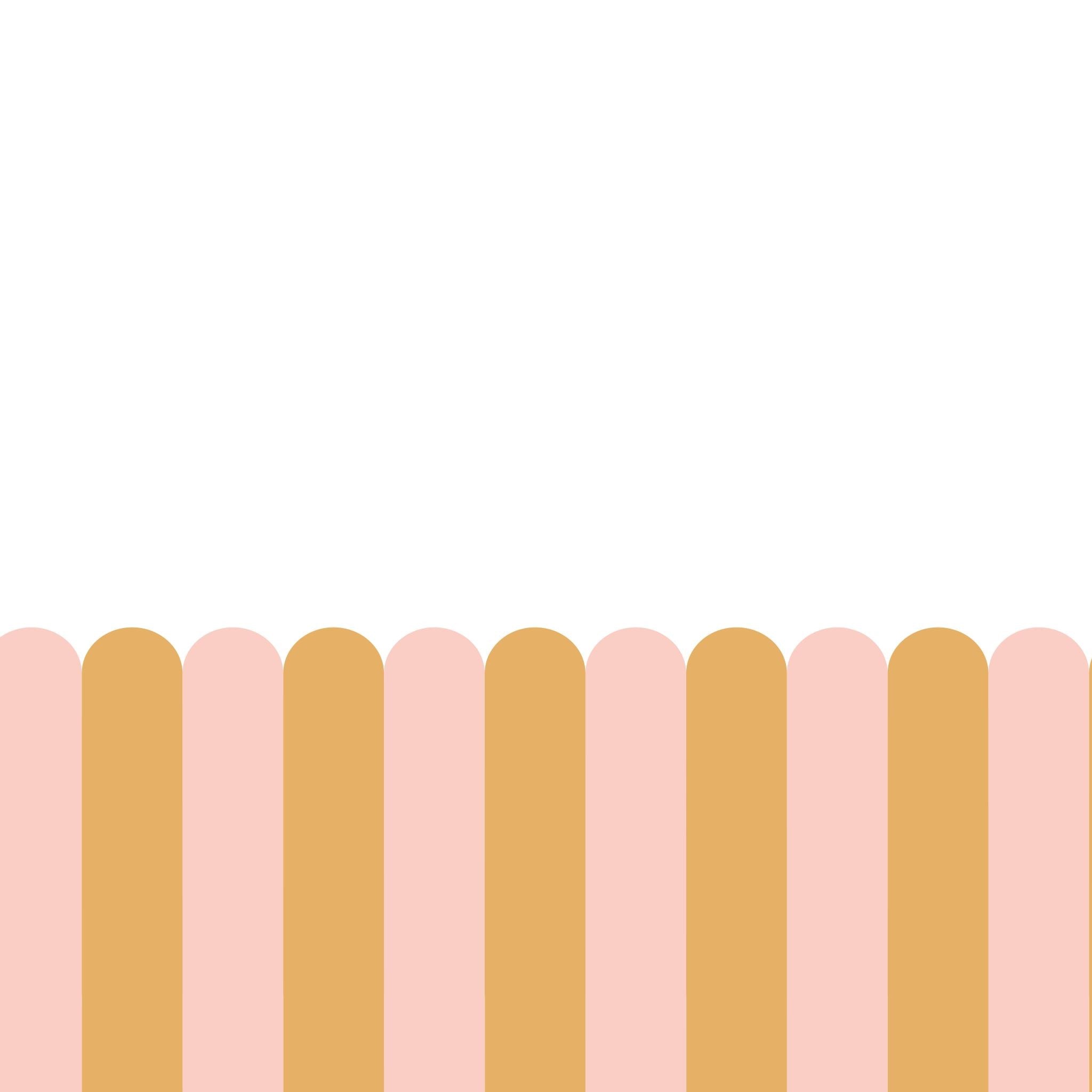 Playful Pickets (Pink & Yellow) Wallpaper