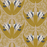 "Wall Blush Josephine Wallpaper with elegant floral design enhancing a stylish room's ambiance, highlighting the wall decor."