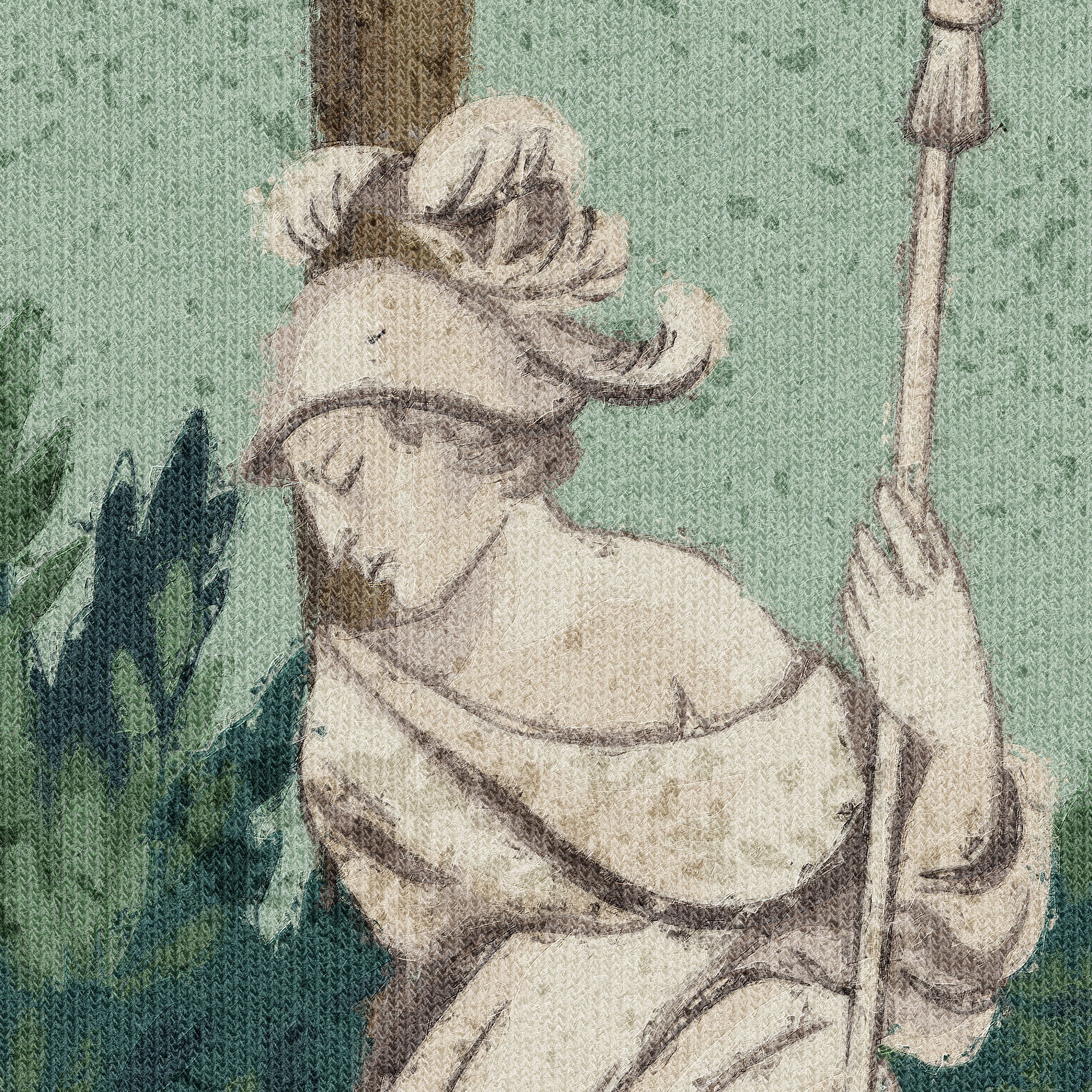 Athena Wallpaper Wallpaper - Wall Blush SG02 from WALL BLUSH
