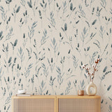 Keeping the Faith Wallpaper by The Tamra Judge Line in a stylish living room, showcasing elegance on the walls.
