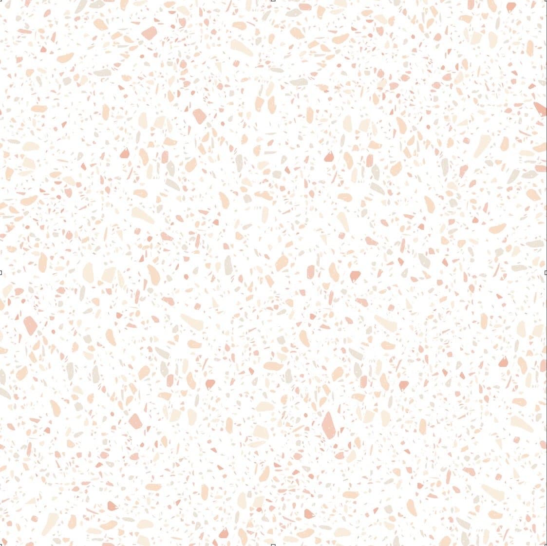 Earthy Terrazzo - WALL BLUSH