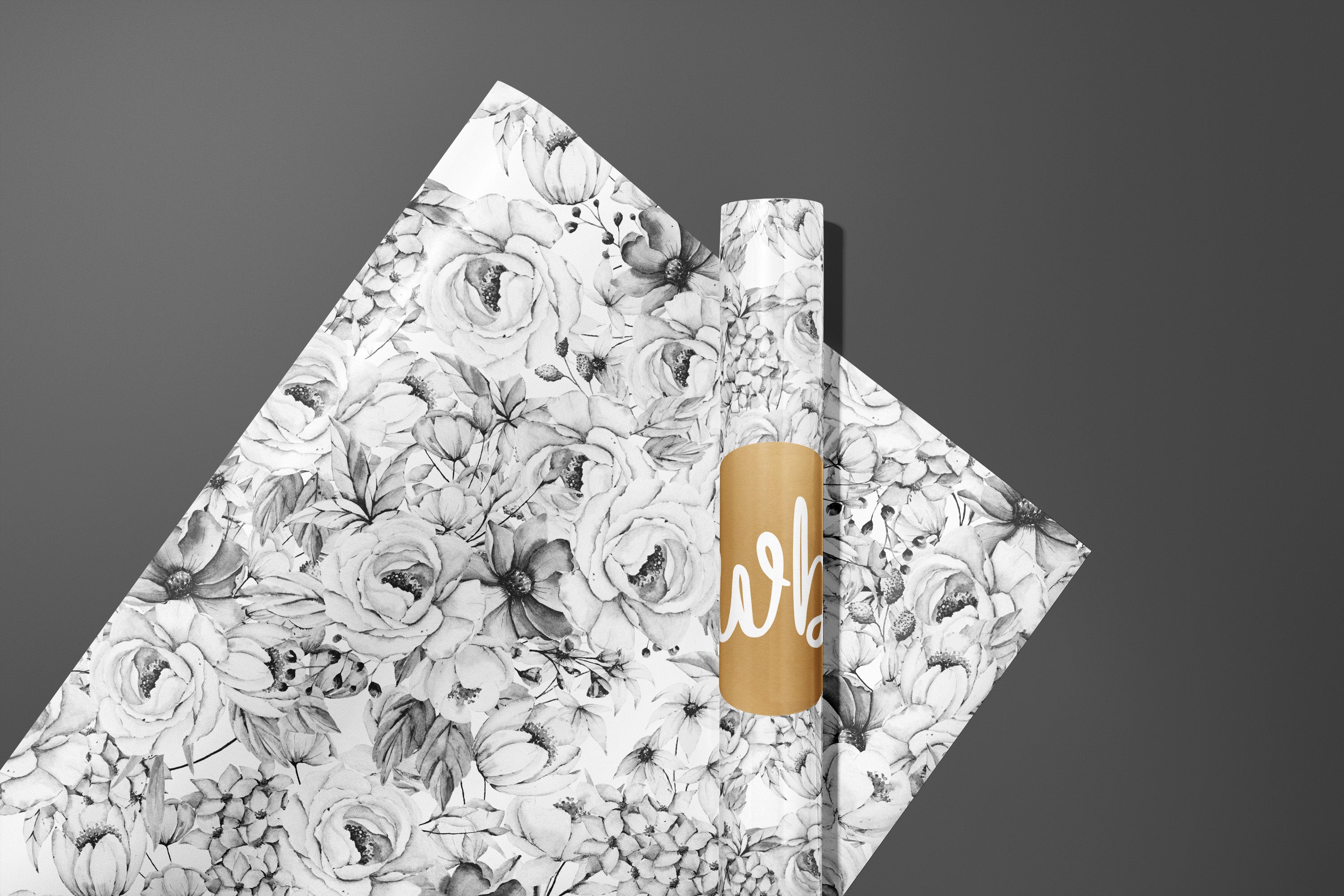Juliet Wrapping Paper - WALL BLUSH