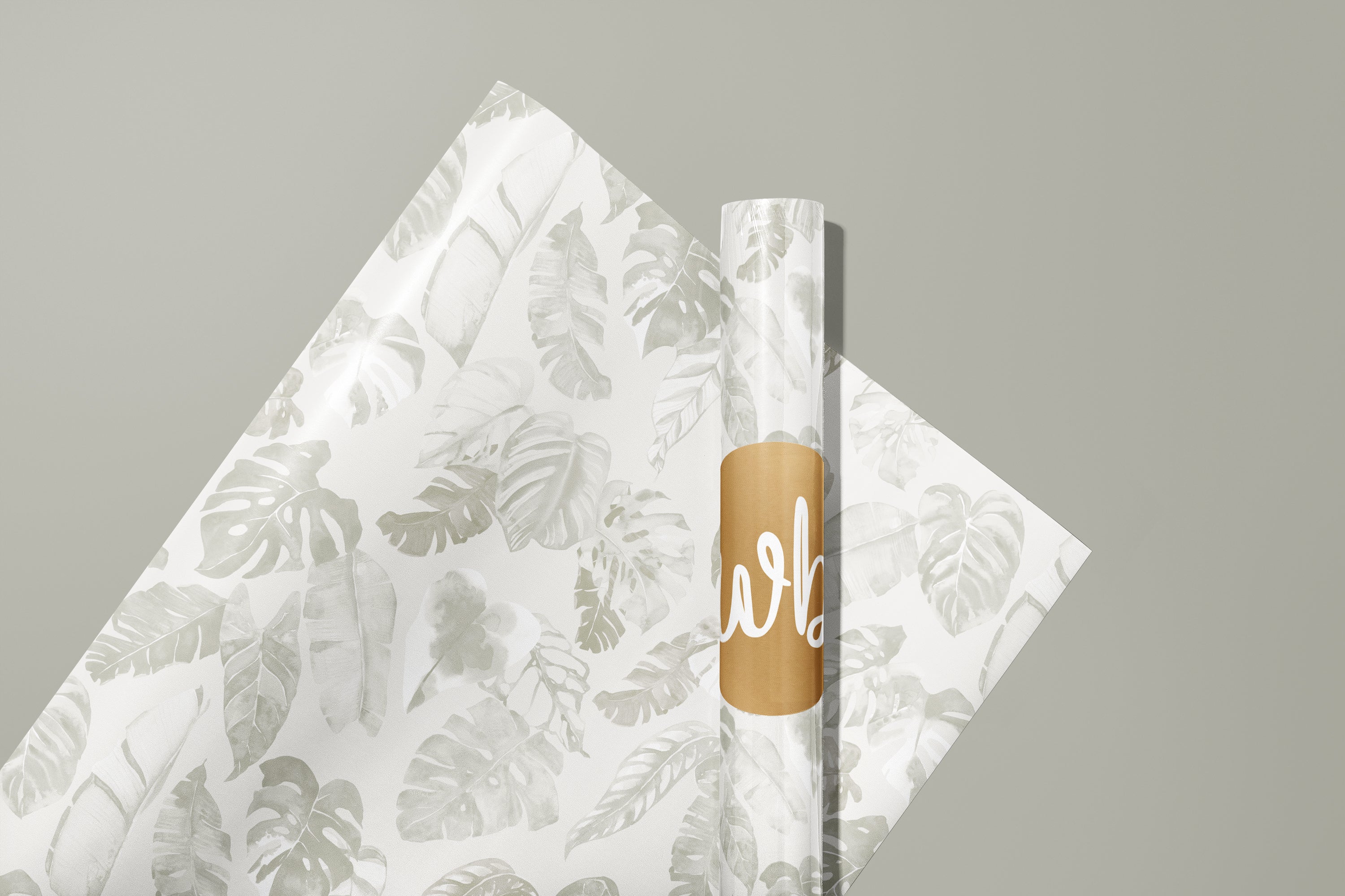 Leaf Me Be Wrapping Paper - WALL BLUSH