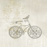 Sparrows Sprint Wallpaper from The 7th Haven Interiors Line featured in a serene bedroom setting.
