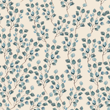 Wall Blush Paisley & Stone Wallpaper design showcasing elegant botanical patterns for a stylish living room focus.
