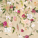 Mariposa Wallpaper by The Katie Small Line, elegant floral design for a living room focus.
