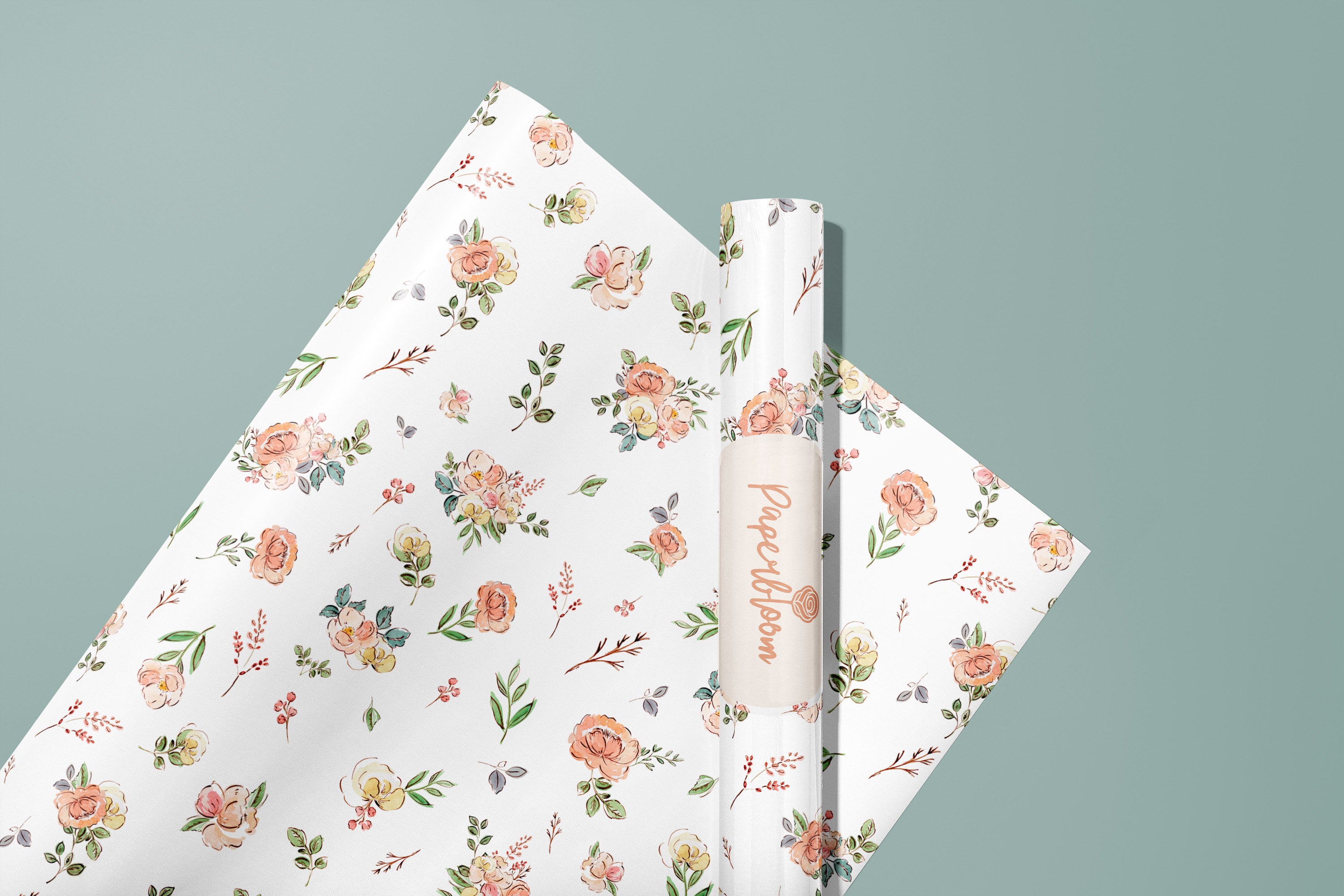The Cosette Wrapping Paper - WALL BLUSH