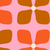 Jackie Wallpaper pattern close-up by Wall Blush SG02, ideal for vibrant living room decor.
