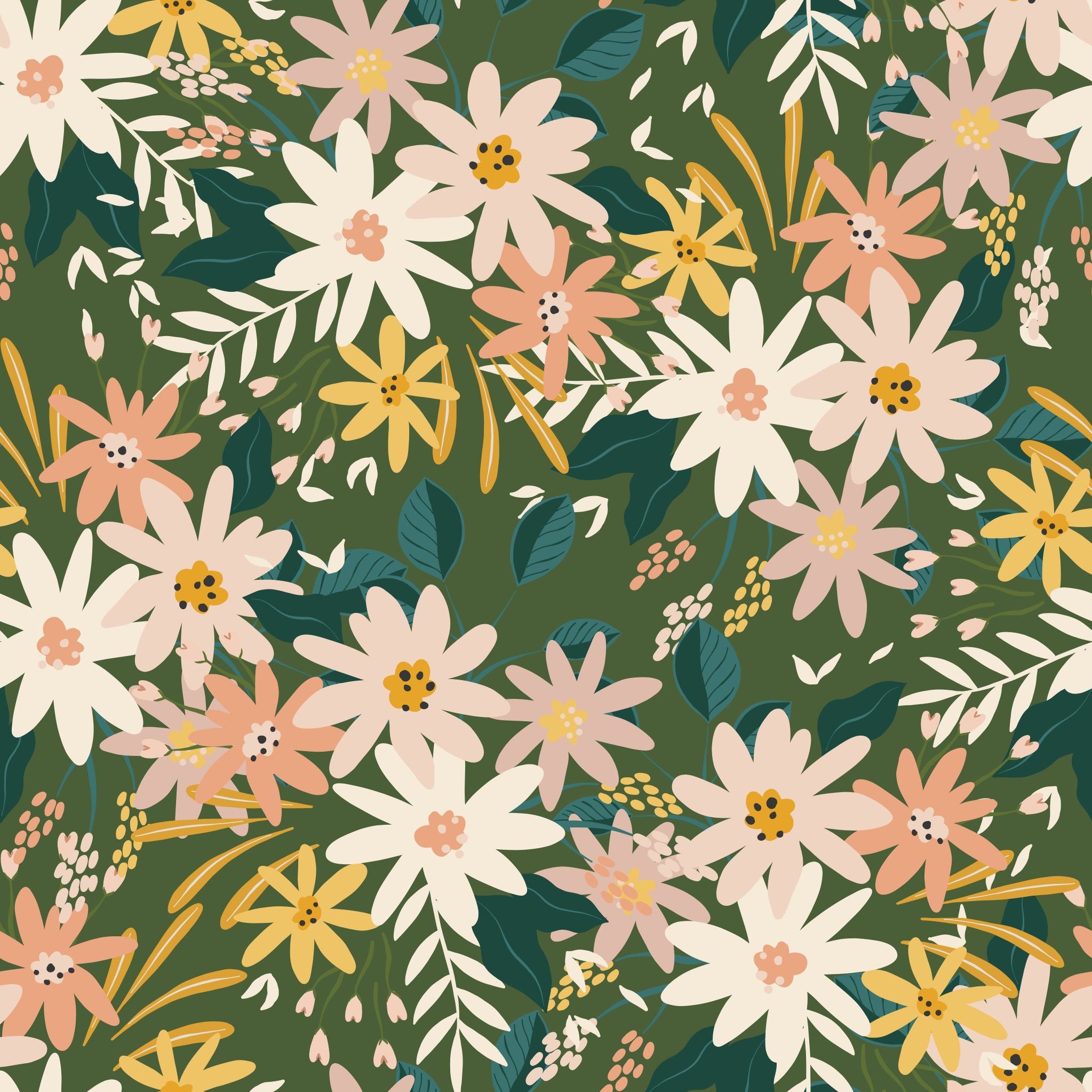 Zara Wallpaper Wallpaper - The Stefanie Bloom Line from WALL BLUSH