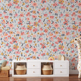 In Bloom - Silver Edition Wallpaper - Wall Blush from WALL BLUSH