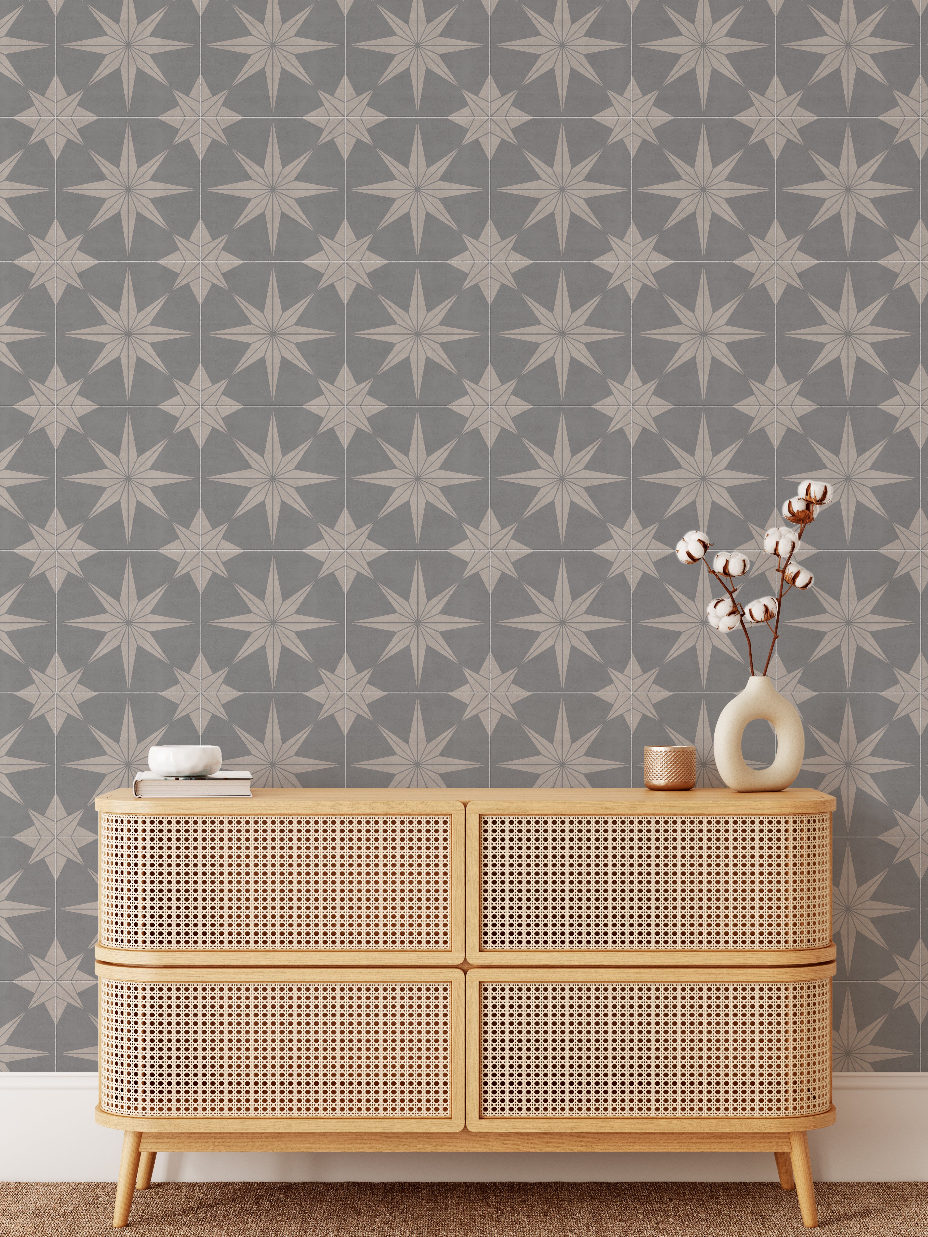 Reality Star (Blue) Wallpaper Wallpaper - The Tamra Judge Line from WALL BLUSH