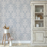 Little Debbie's Damask Wallpaper - The 7th Haven Interiors Line from WALL BLUSH