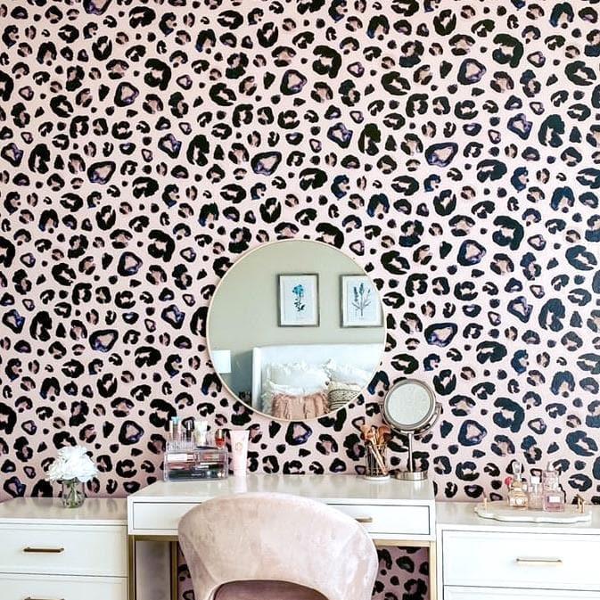 Cheetah Blush Wallpaper– WALL BLUSH
