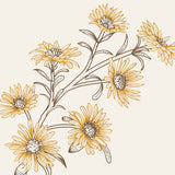 "Lottie Wallpaper by Wall Blush with floral design in a modern living room setting, highlighting the wall decor."