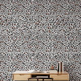 Nala Wallpaper by The Chelsea DeBoer Line featured in stylish home office setting, highlighting modern decor.
