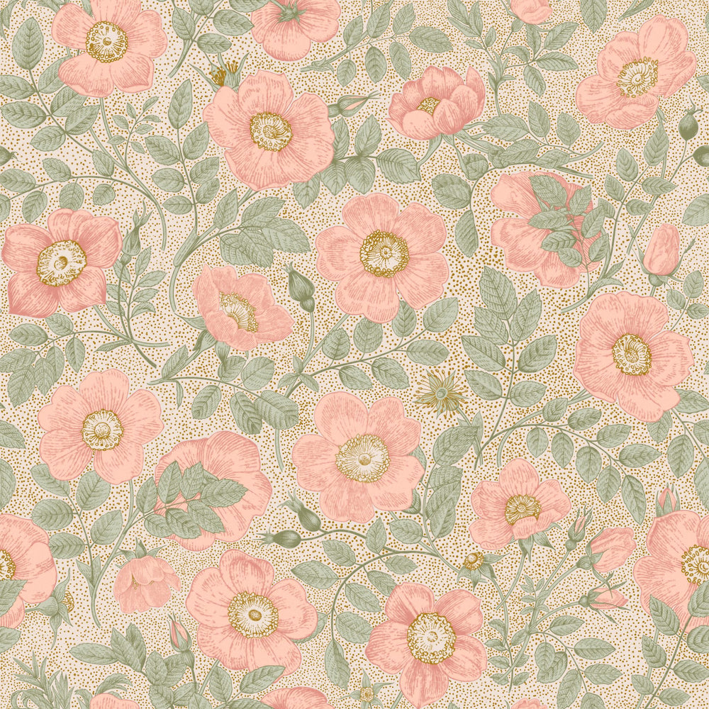 Poppy - Floral Peel and Stick Wallpaper