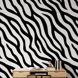 Dazzle Wallpaper by Wall Blush SG02 featured in a stylish home office room, with focus on the patterned wall decor.
