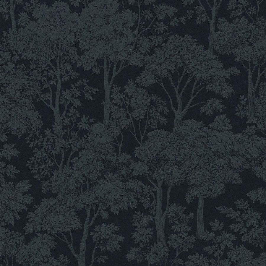 Twilight Canopy (Navy) wallpaper