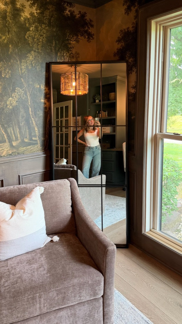 Amanda in her den
